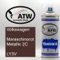 Preview: Volkswagen, Maraschinorot Metallic 2C, LY3V: 400ml Sprühdose, von ATW Autoteile West.